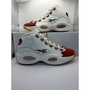 Reebok Question Mid "Vintage Red Toe" – Size 9.5